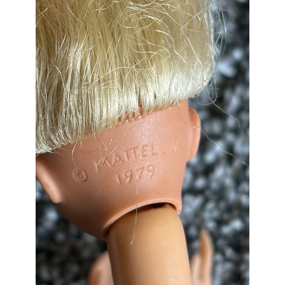 Vintage 1979 Mattel Beauty Secrets Barbie Doll Working Action Arm Nude No Outfit